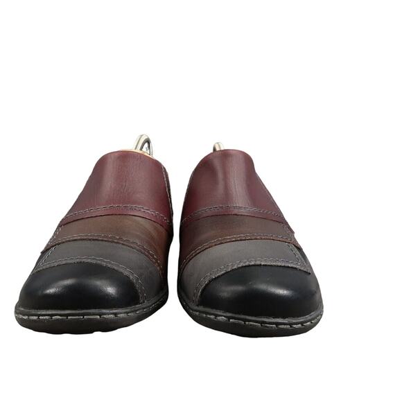 ProReflex Shoes Women 39 Bootie Slip On Leather Comfort Work Walking Fashion Low - Picture 3 of 16